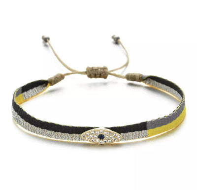 Handmade Charm Woven Bracelet - Twinkle Twinkle Little One