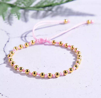 Gold Beaded Colorful Bracelet - Twinkle Twinkle Little One
