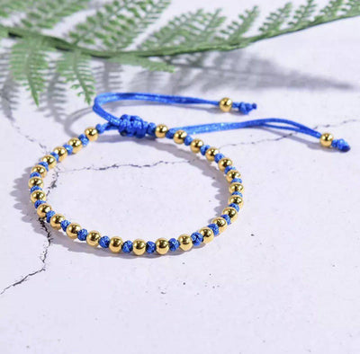 Gold Beaded Colorful Bracelet - Twinkle Twinkle Little One