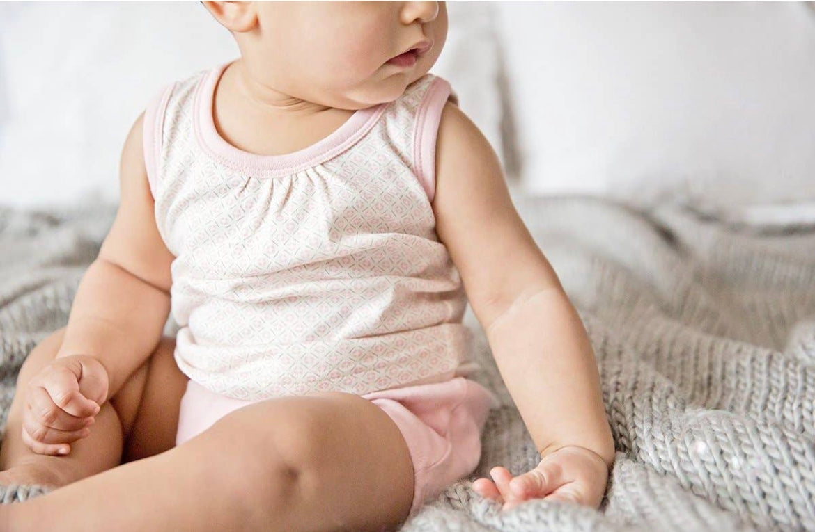 Dusty Pink Tank & Heart Bloomer Set - Twinkle Twinkle Little One