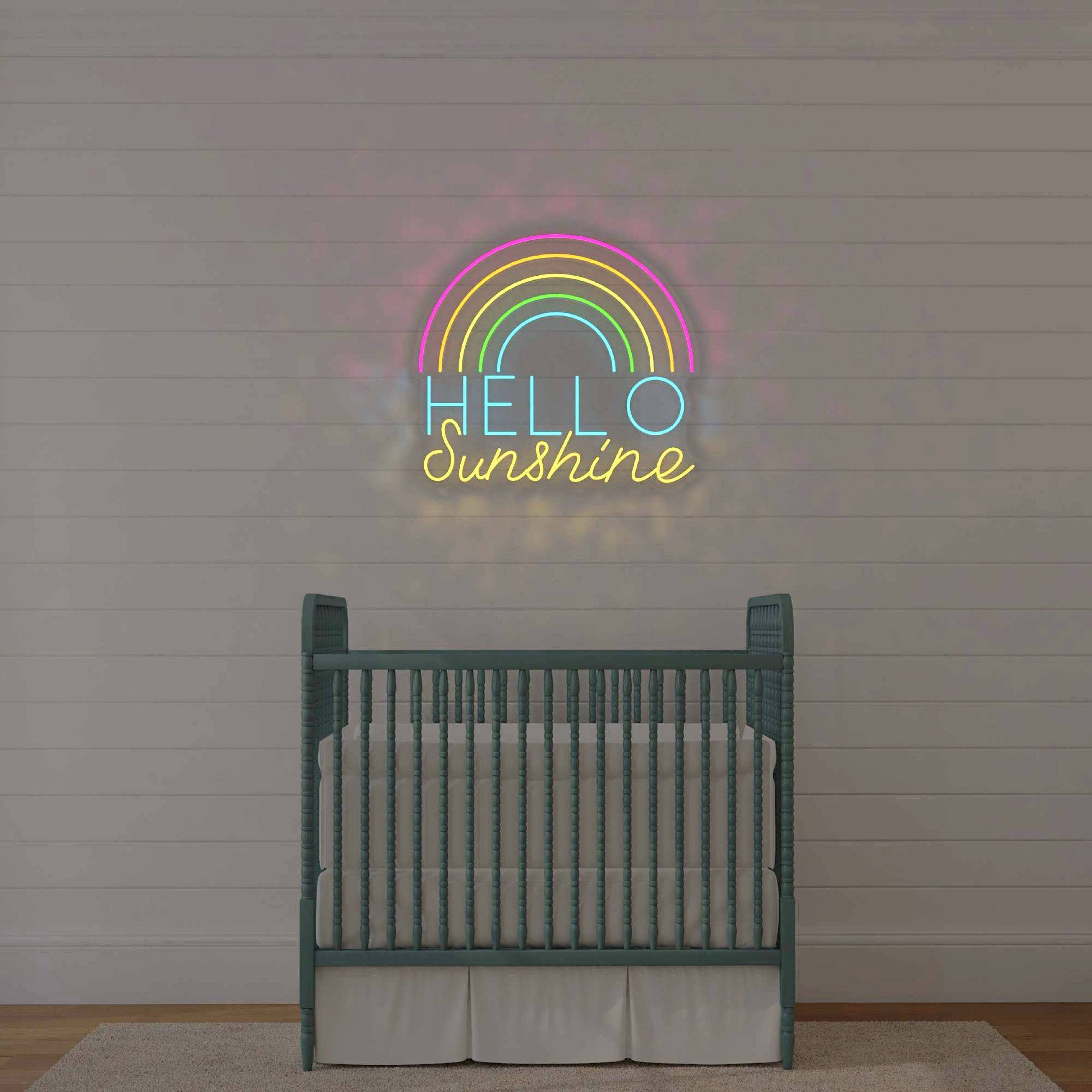 Sugar + Maple Neon Sign | Hello Sunshine - Twinkle Twinkle Little One