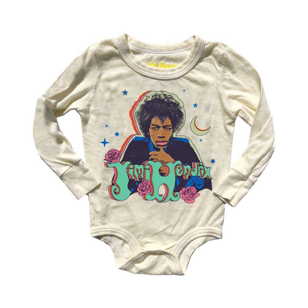Rowdy Sprout Jimi Hendrix Unisex Long-sleeve Onesie - Twinkle Twinkle Little One
