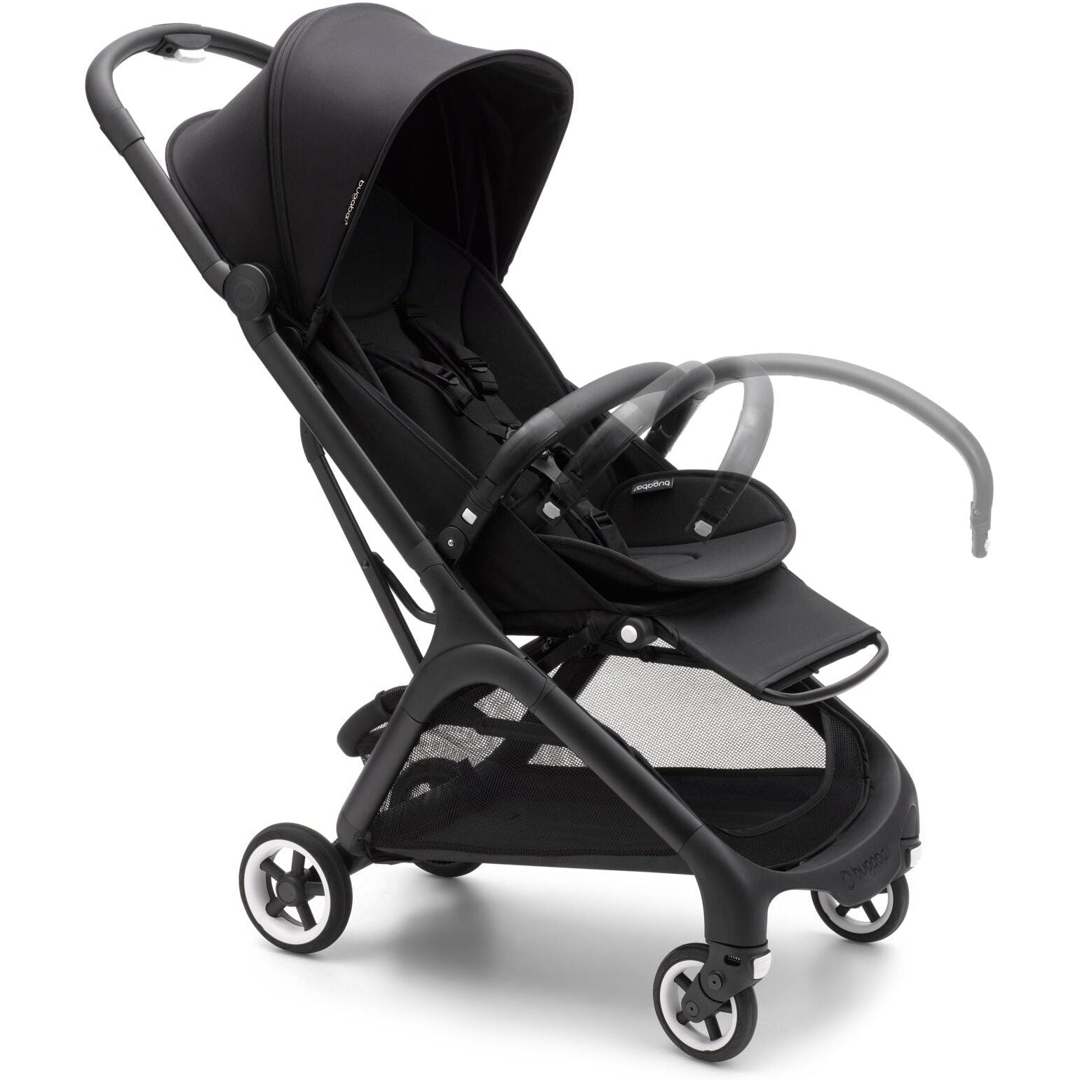 Bugaboo - Butterfly Complete Compact Stroller, Black/Desert Taupe
