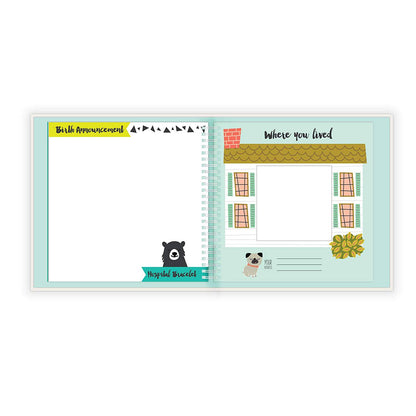 Little Animal Baby Memory Book - Twinkle Twinkle Little One