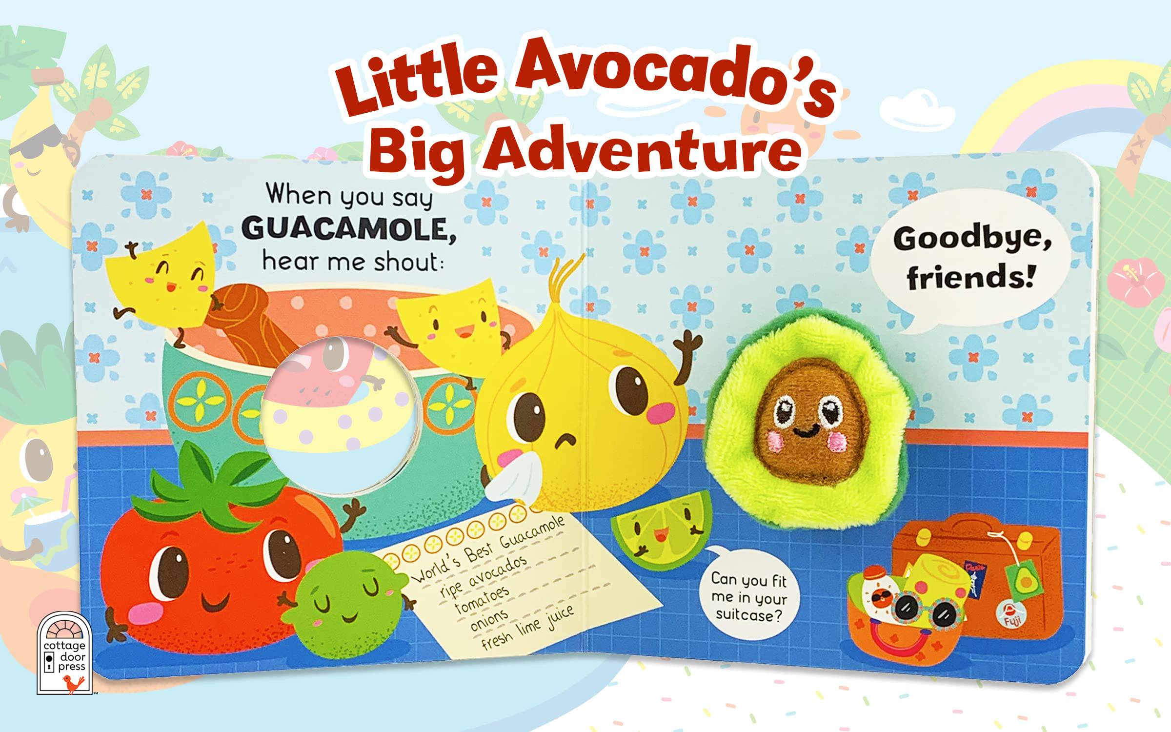 Little Avocados Big Adventure Puppet Book - Twinkle Twinkle Little One