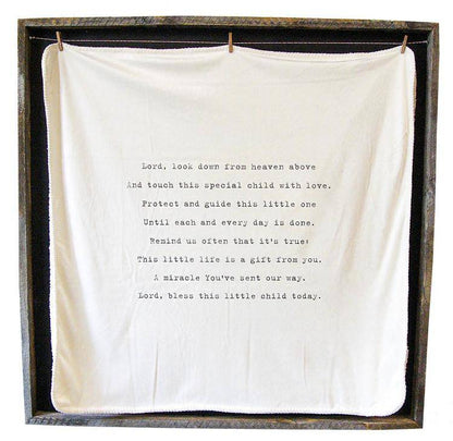 Lord Look Down Baby Blanket