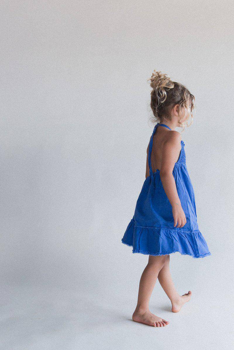 The Louise Dress - Royal Blue - Twinkle Twinkle Little One