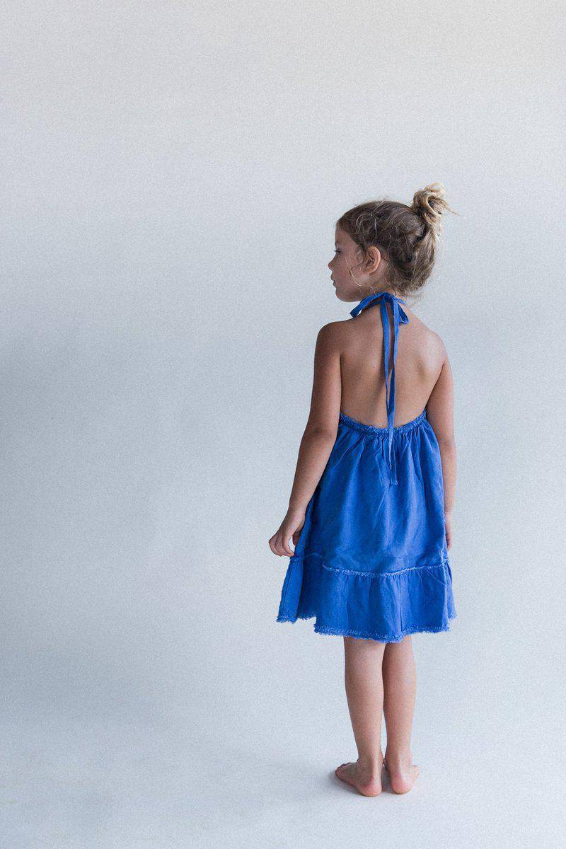 The Louise Dress - Royal Blue - Twinkle Twinkle Little One