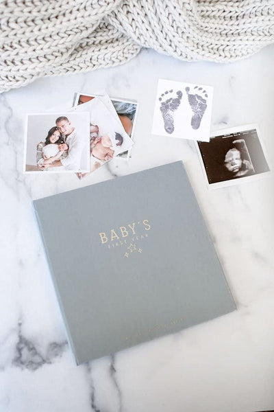 Celestial Skies Theme Luxury Baby Memory Book - Twinkle Twinkle Little One