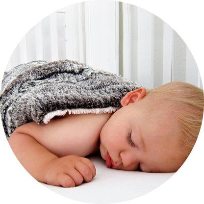 Navy Tie Dye Luxe Cuddle Blanket - Twinkle Twinkle Little One