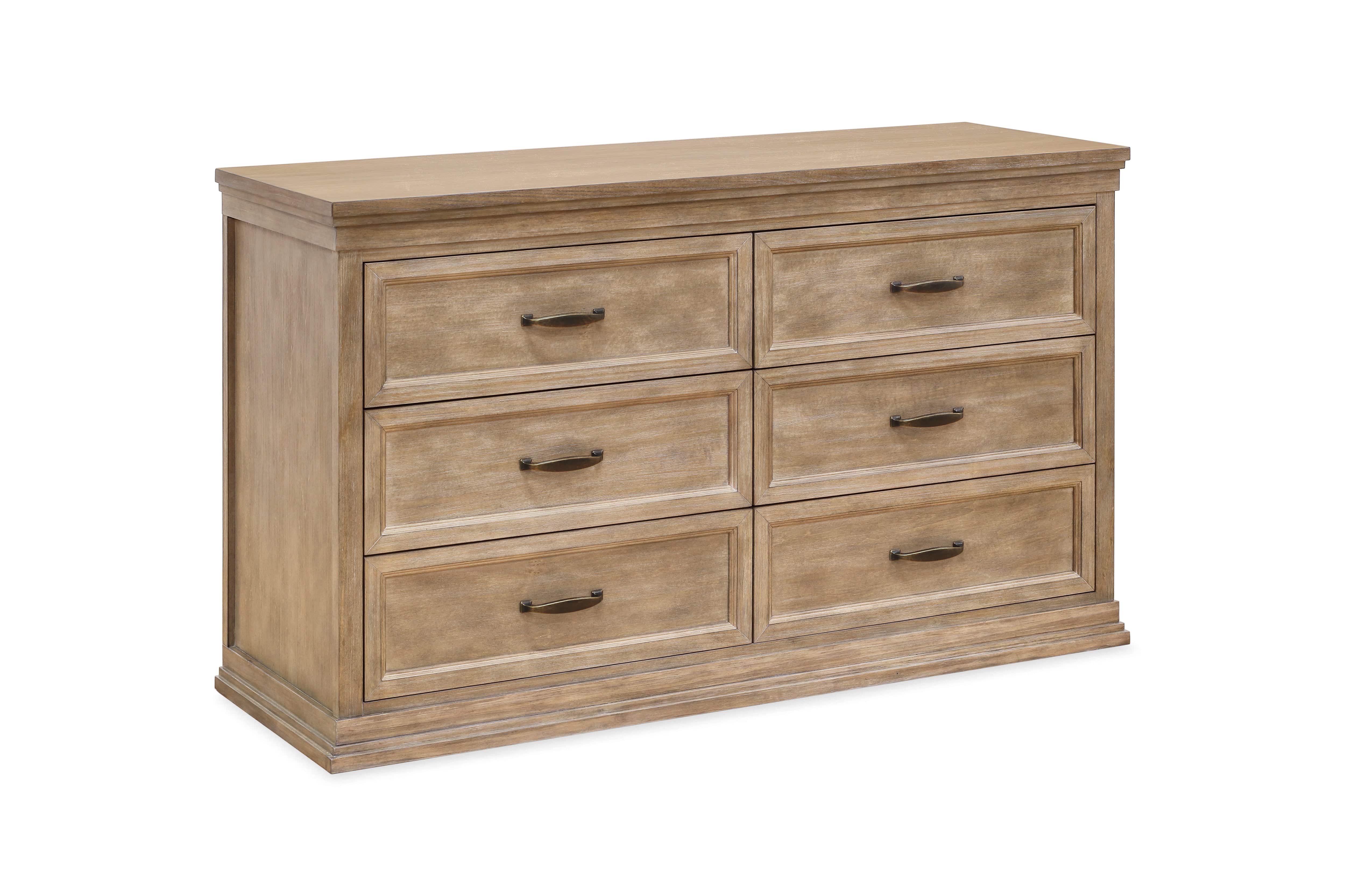 Langford 6-Drawer Dresser in Driftwood - Twinkle Twinkle Little One
