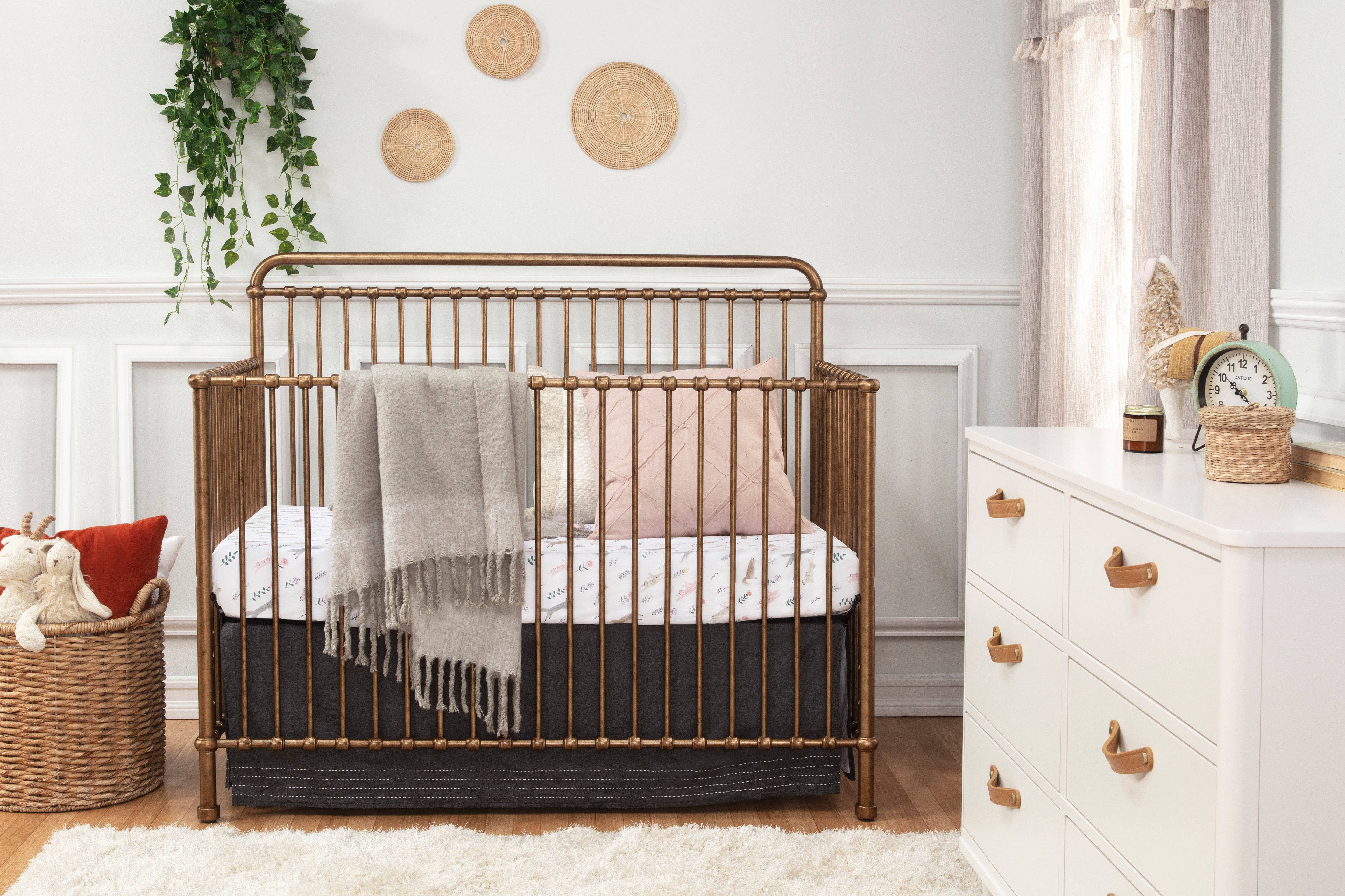 Winston 4-1 Convertible Crib in Vintage Gold - Twinkle Twinkle Little One