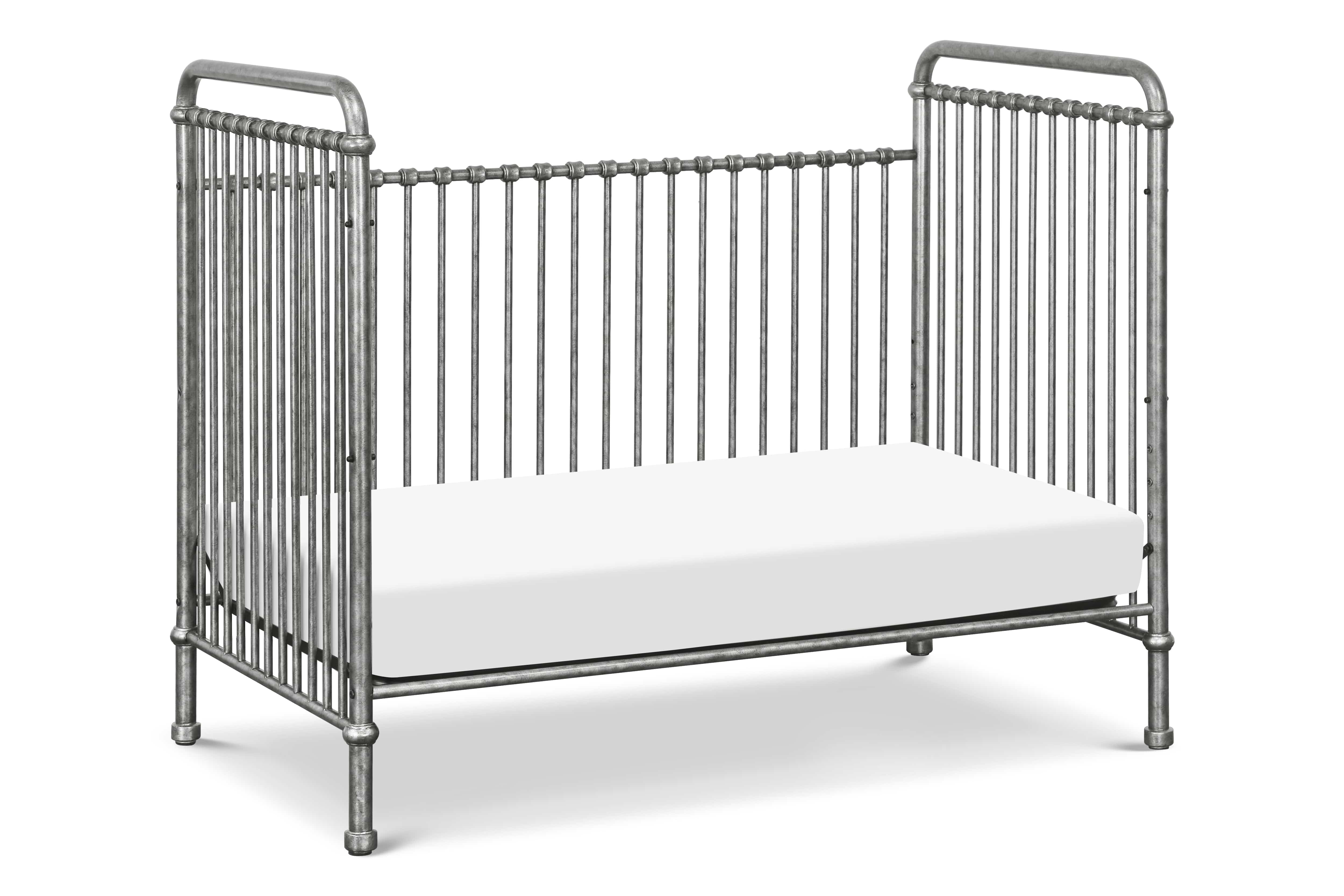 Abigail 3-1 Crib in Vintage Silver - Twinkle Twinkle Little One