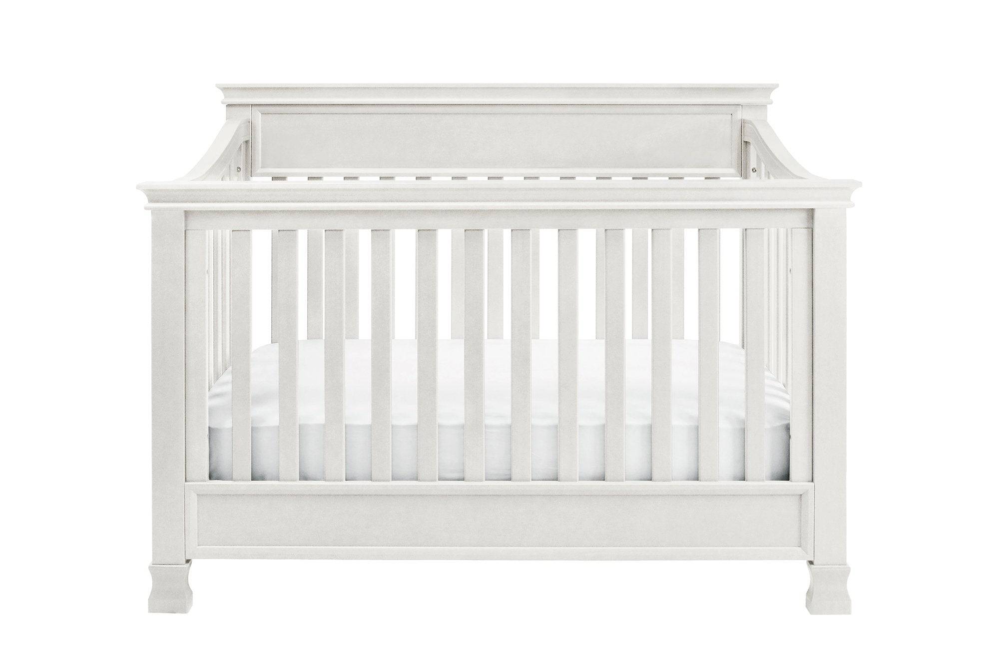 Foothill 4-in-1 Convertible Crib w/ Toddler Rail- White