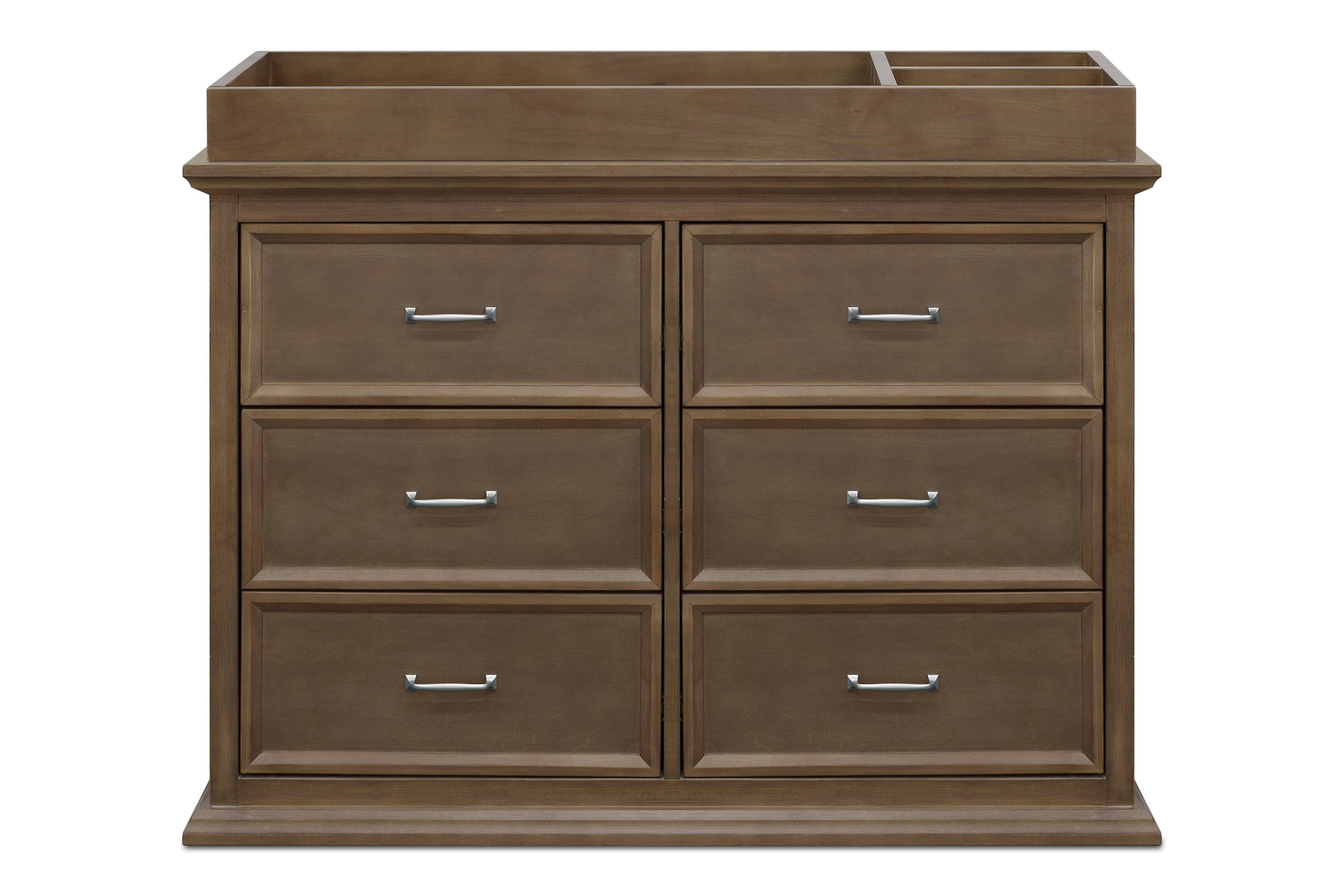 Foothill-Louis 6 Drawer Dresser in Mocha - Twinkle Twinkle Little One