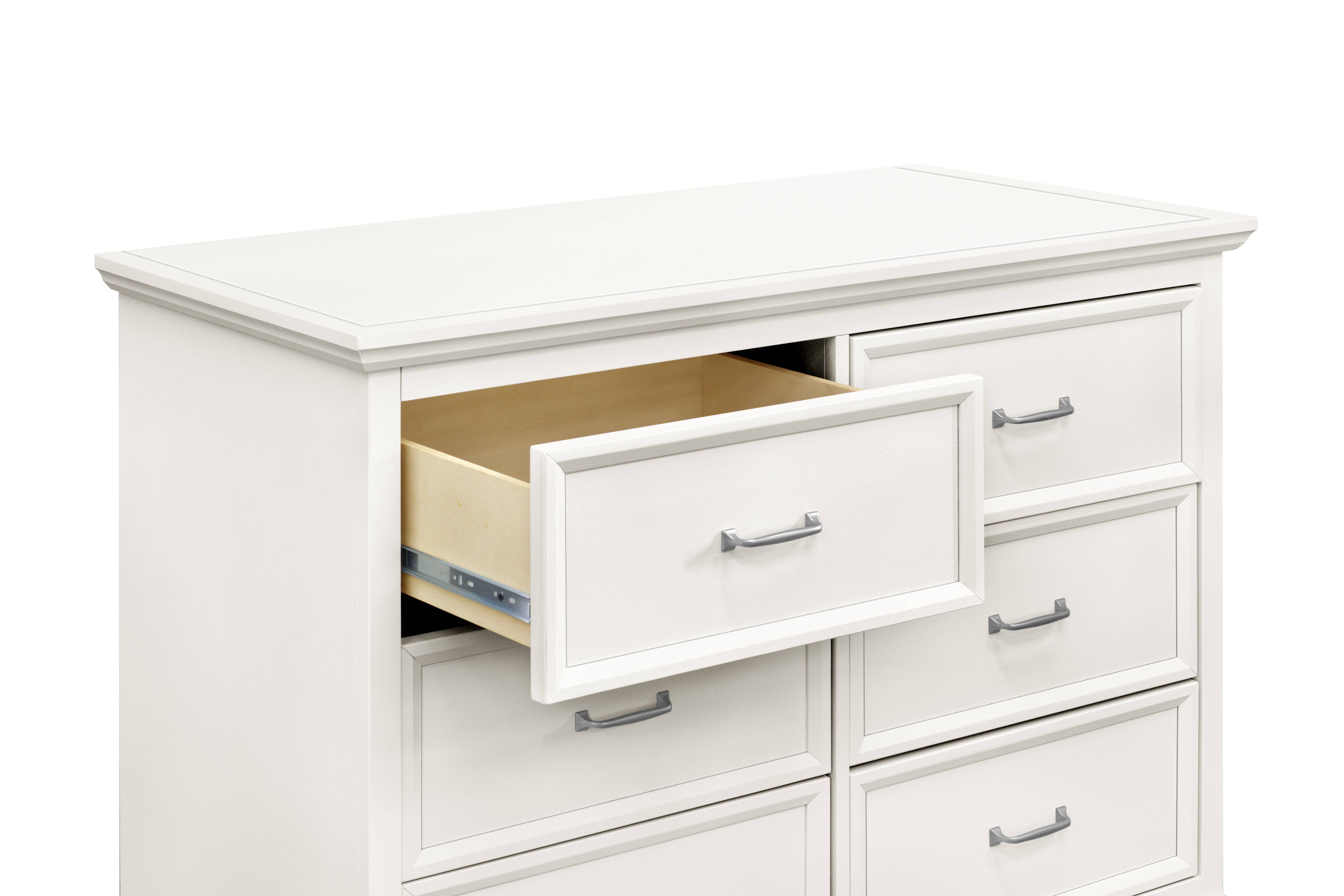 Foothill-Louis 6 Drawer Dresser in Warm White - Twinkle Twinkle Little One