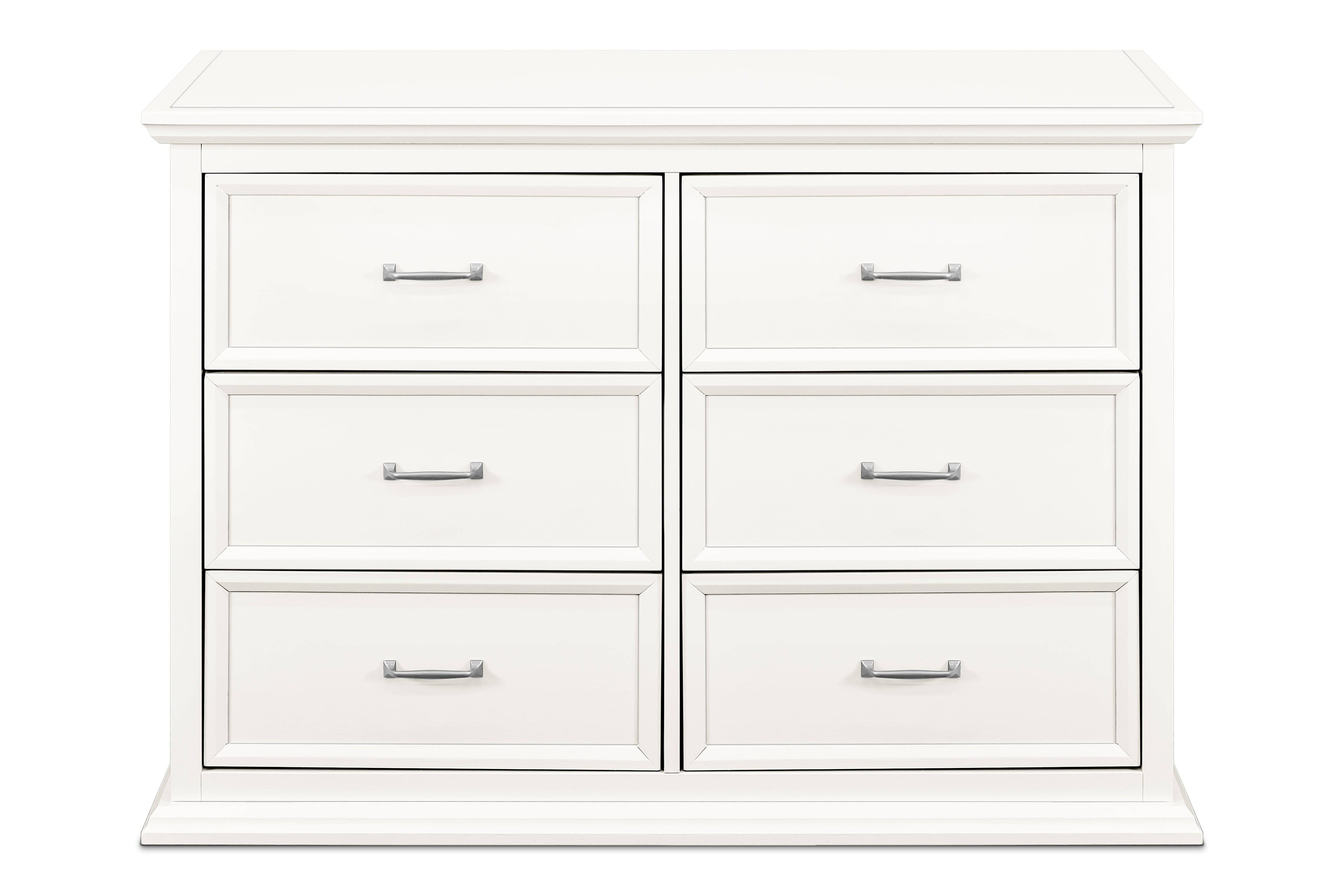 Foothill-Louis 6 Drawer Dresser in Warm White - Twinkle Twinkle Little One