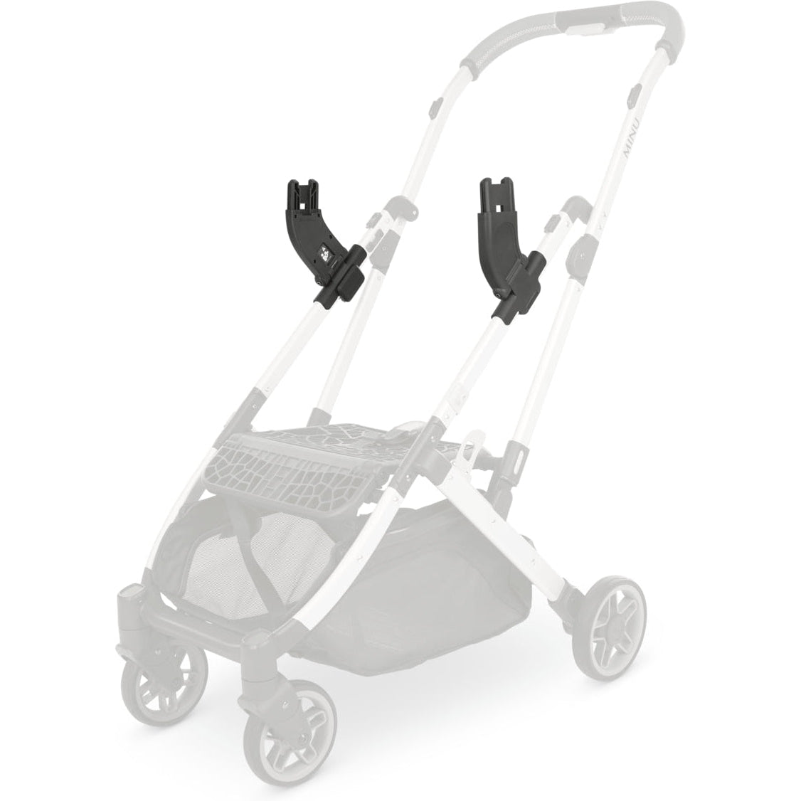 UPPAbaby Minu/Minu V2 Adapters for Bassinet & Aria / Mesa / Mesa V2 / Mesa Max Infant Car Seats - Twinkle Twinkle Little One