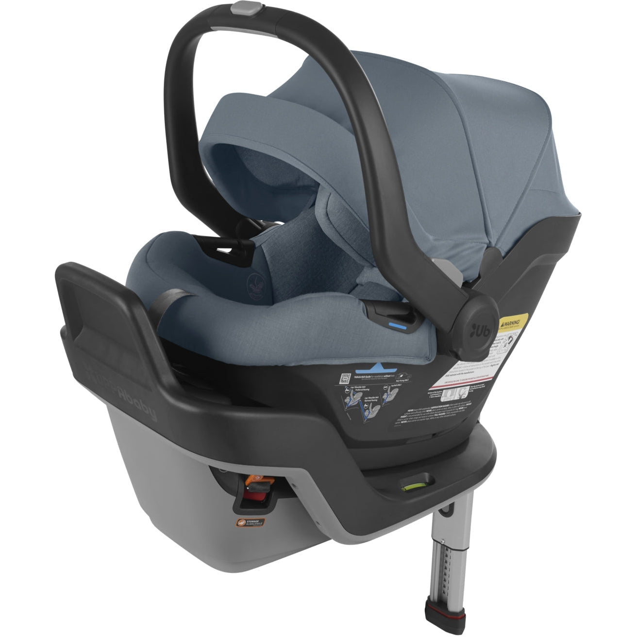 Buy gregory-blue-melange-merino-wool UPPAbaby Mesa Max Infant Car Seat + Base