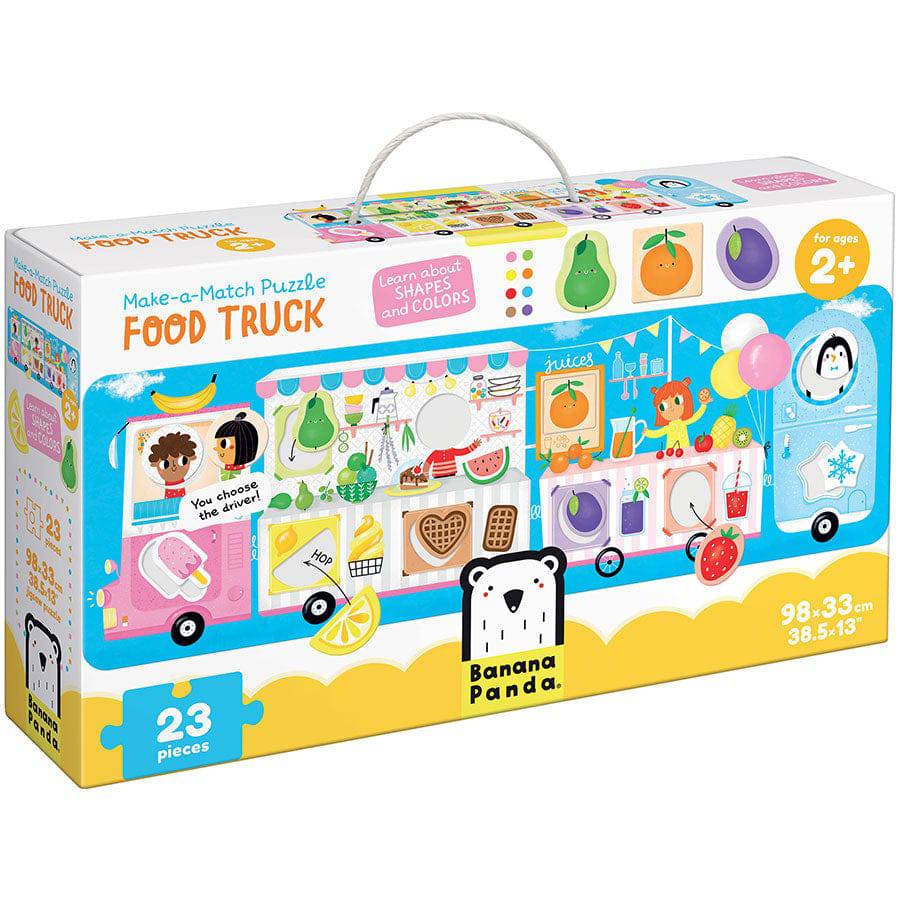 Make-a-Match Puzzle Food Truck 2+ - Twinkle Twinkle Little One