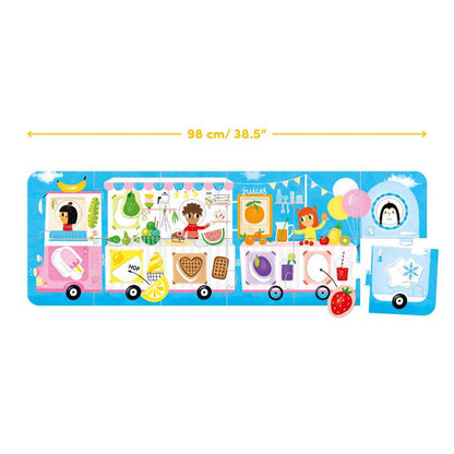 Make-a-Match Puzzle Food Truck 2+ - Twinkle Twinkle Little One