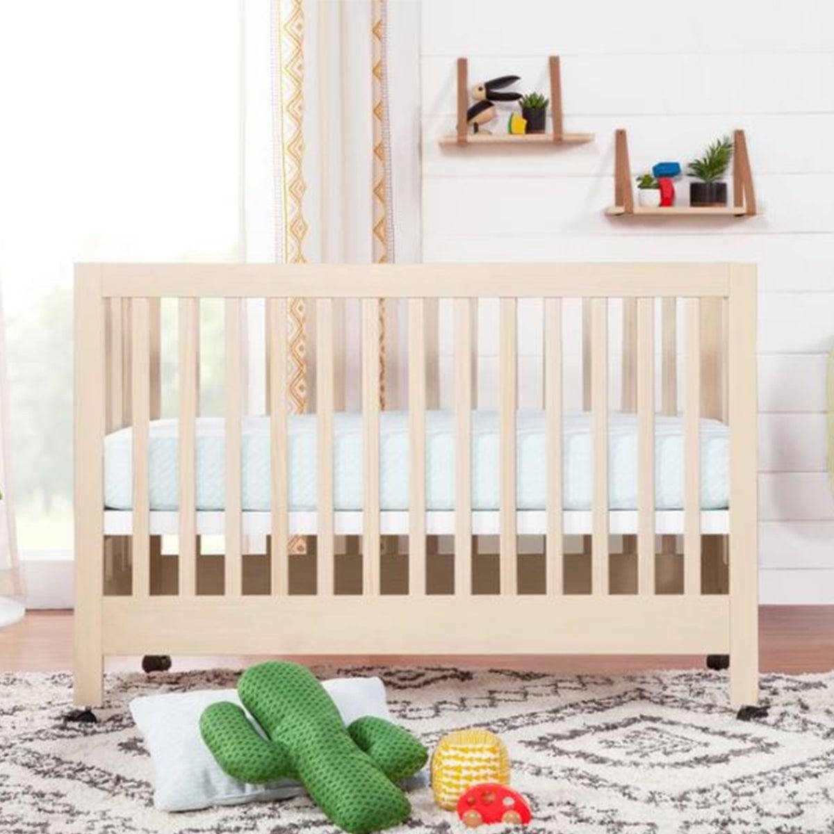 Maki Full-Size Folding Crib - Twinkle Twinkle Little One