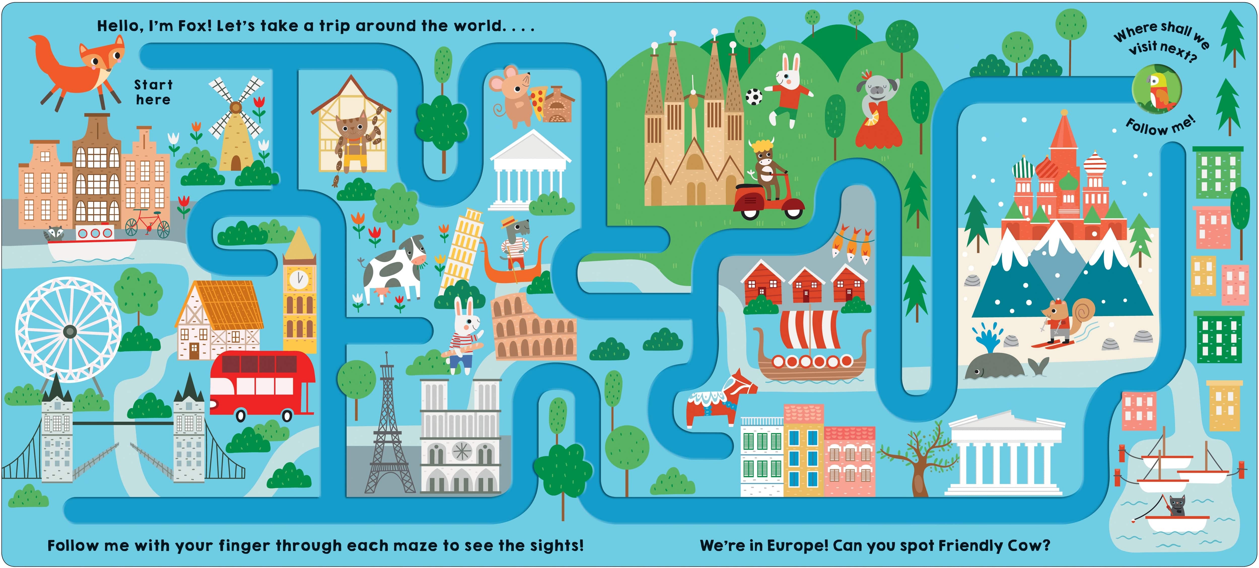 Maze Book: Follow Me Around the World - Twinkle Twinkle Little One