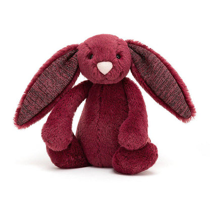 Medium Bashful Sparkly Cassis Bunny - Twinkle Twinkle Little One