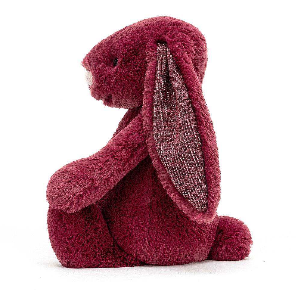 Medium Bashful Sparkly Cassis Bunny - Twinkle Twinkle Little One