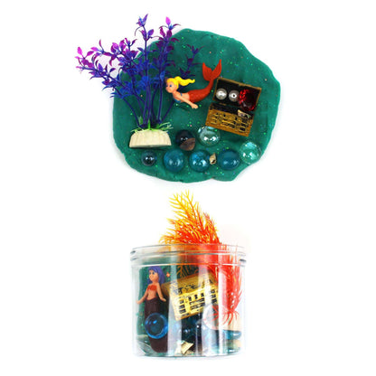 Mermaid Play Dough-To-Go Kit - Twinkle Twinkle Little One
