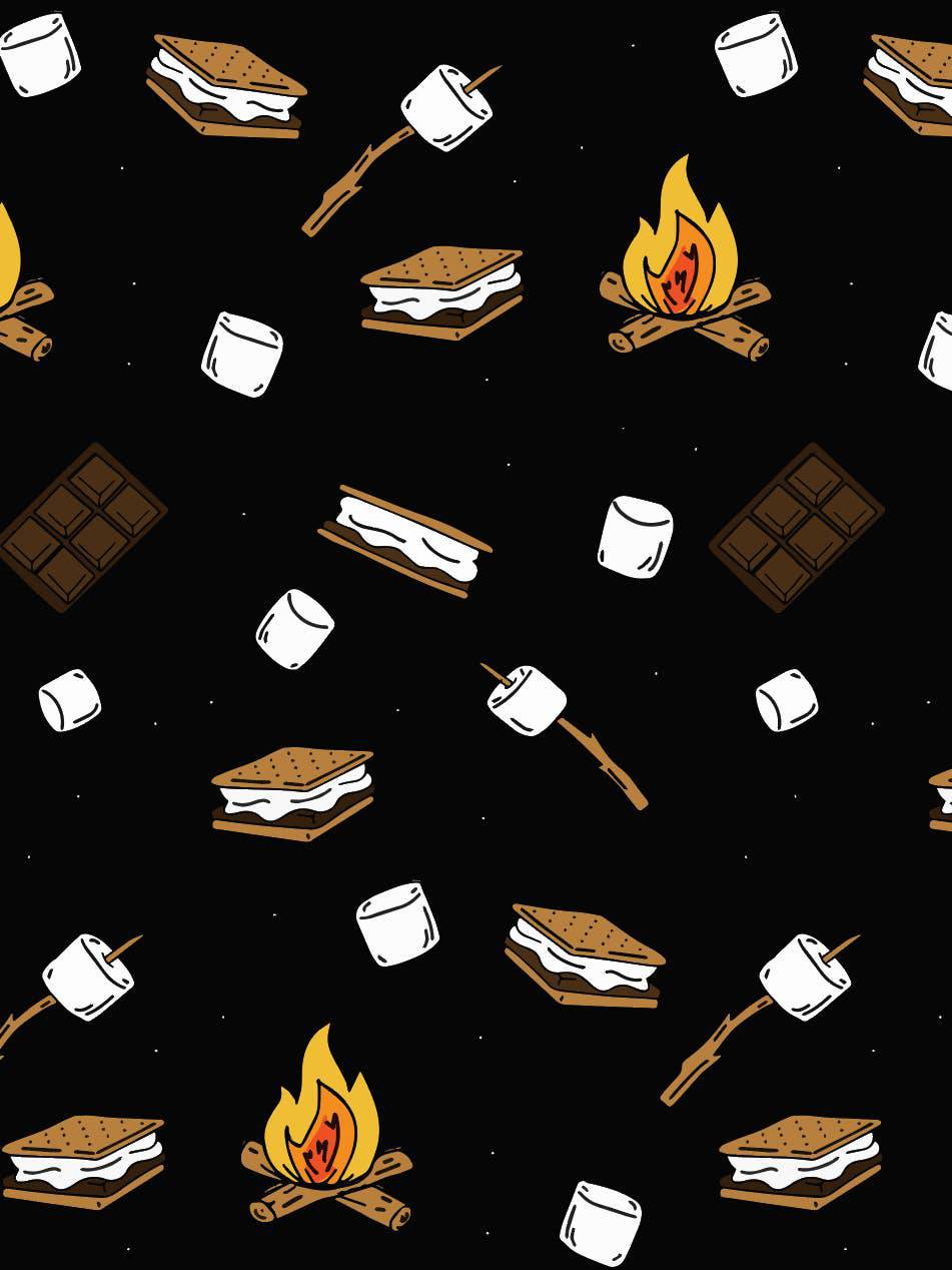 Midnight S'mores Bamboo Footed Sleeper - Twinkle Twinkle Little One