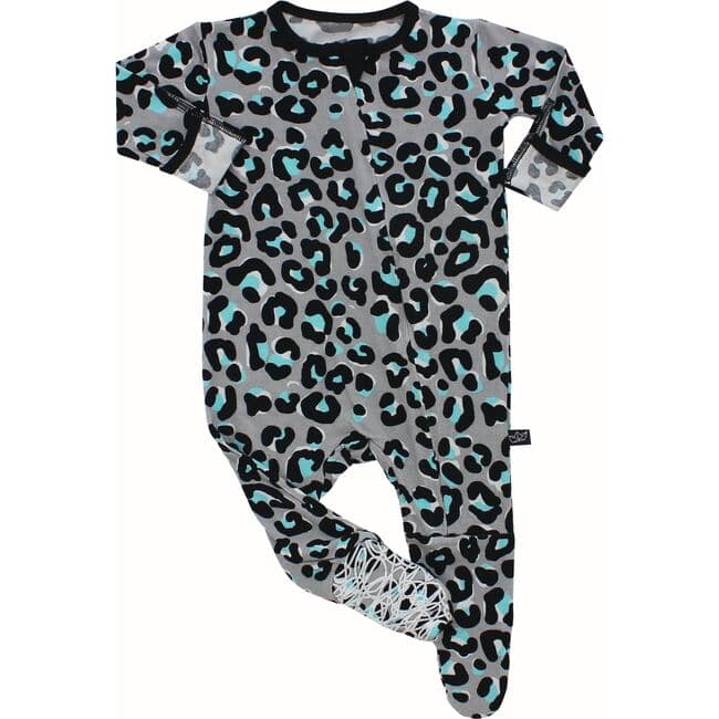 Mod Leopard Bamboo Footed Sleepers | Twinkle Twinkle Little One