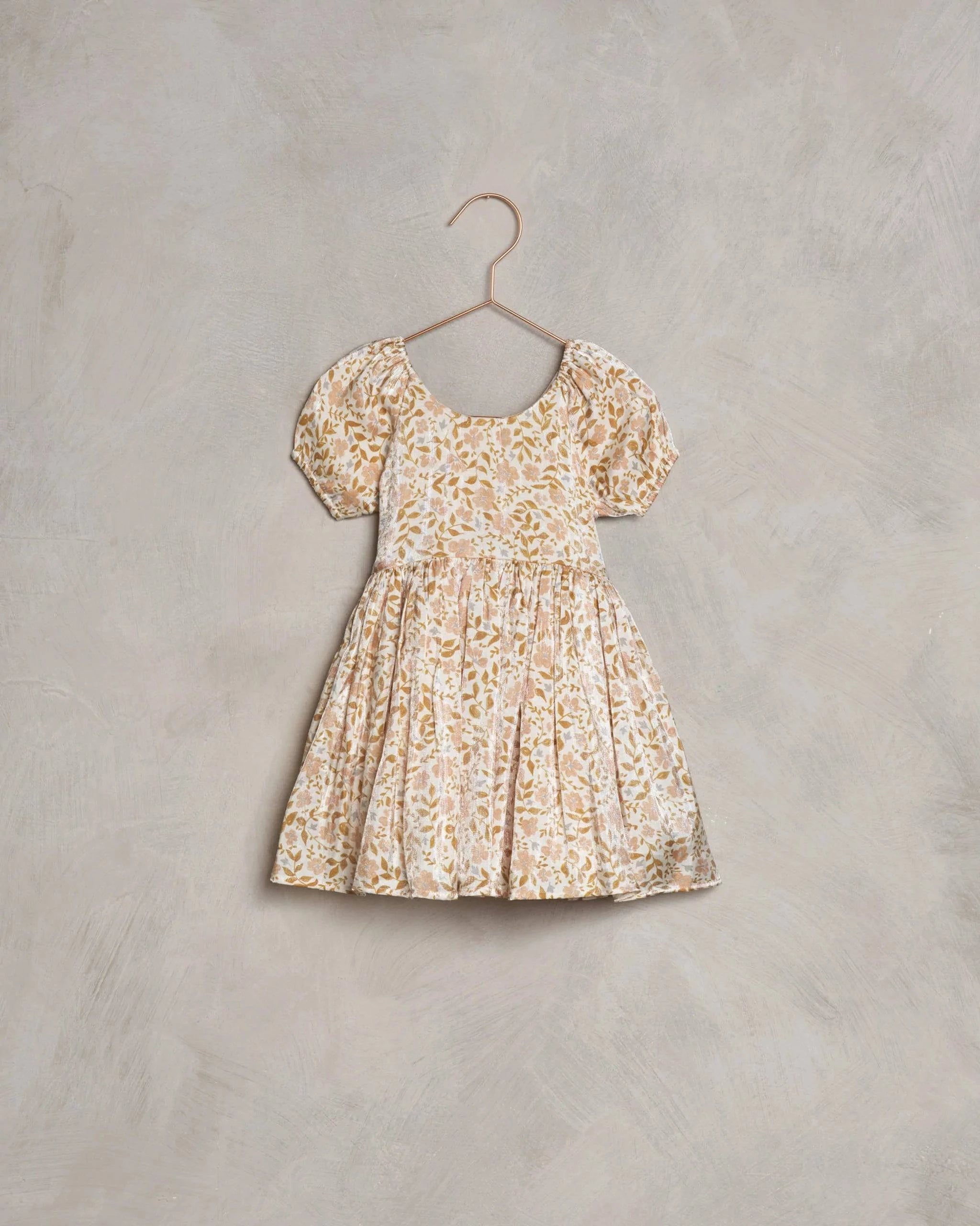 Luisa Dress - Apricot Fleur - Twinkle Twinkle Little One