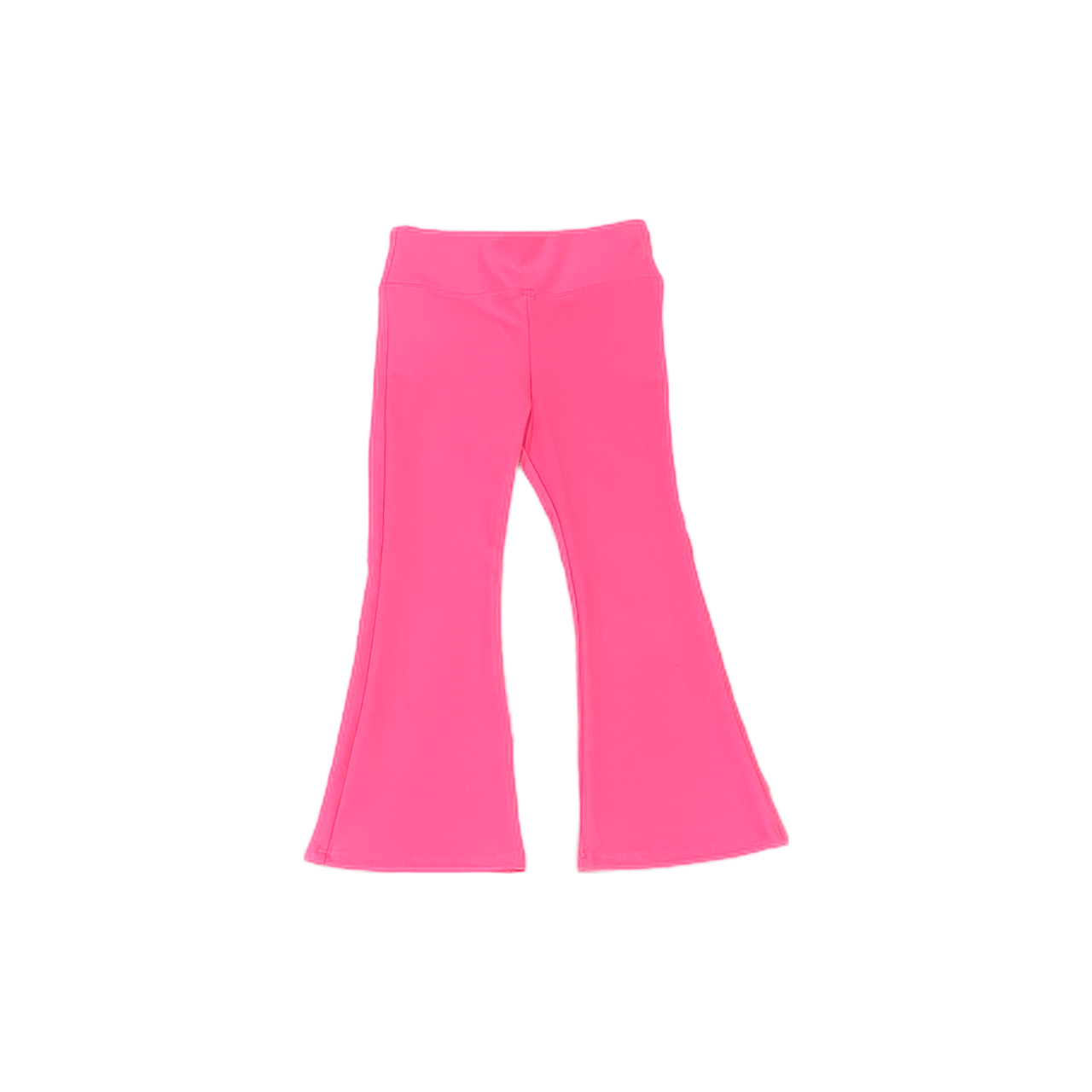 Neon Pink Flare Leggings - Twinkle Twinkle Little One