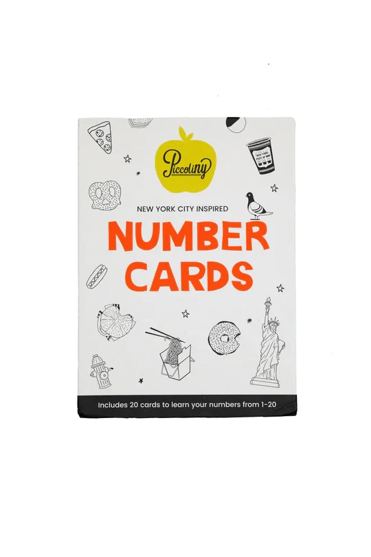 New York City Inspired Counting Cards - Twinkle Twinkle Little One
