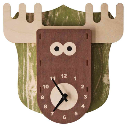 Moose 3-D Clock