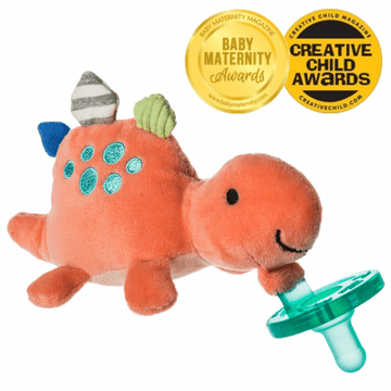 Pebblesaurus WubbaNub Pacifier - Twinkle Twinkle Little One