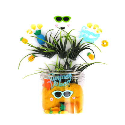 Pineapple Summer Play Dough-To-Go Kit - Twinkle Twinkle Little One