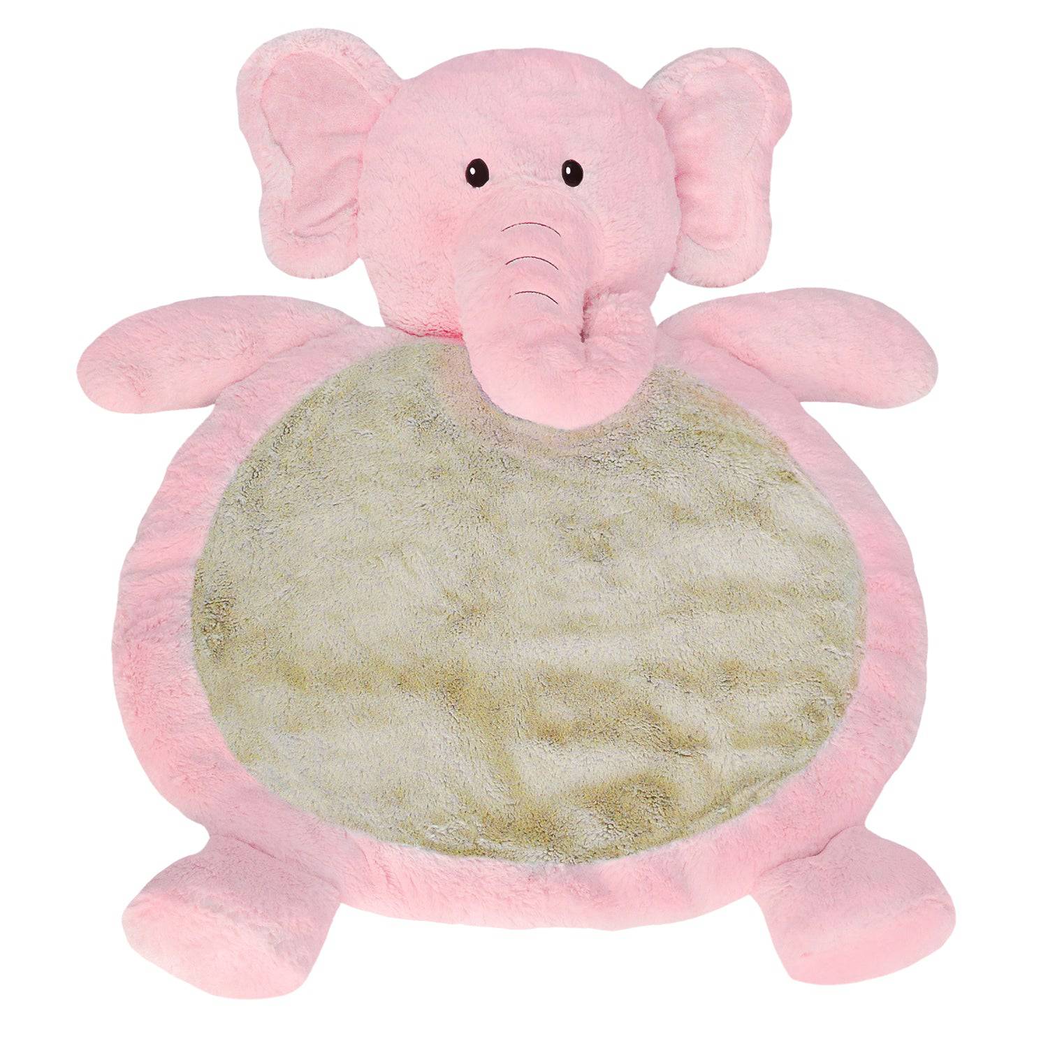 Pink Elephant Baby Mat - Twinkle Twinkle Little One