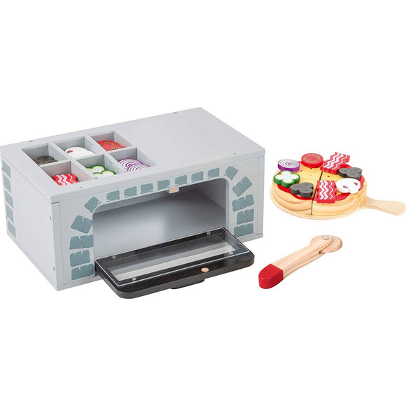 Jeu De Four à Pizza SES Creative – Kit Complet Pour Enfant – Vrais Accessoires En Bois, Perles Et Cristaux – 3 à 8 Ans
