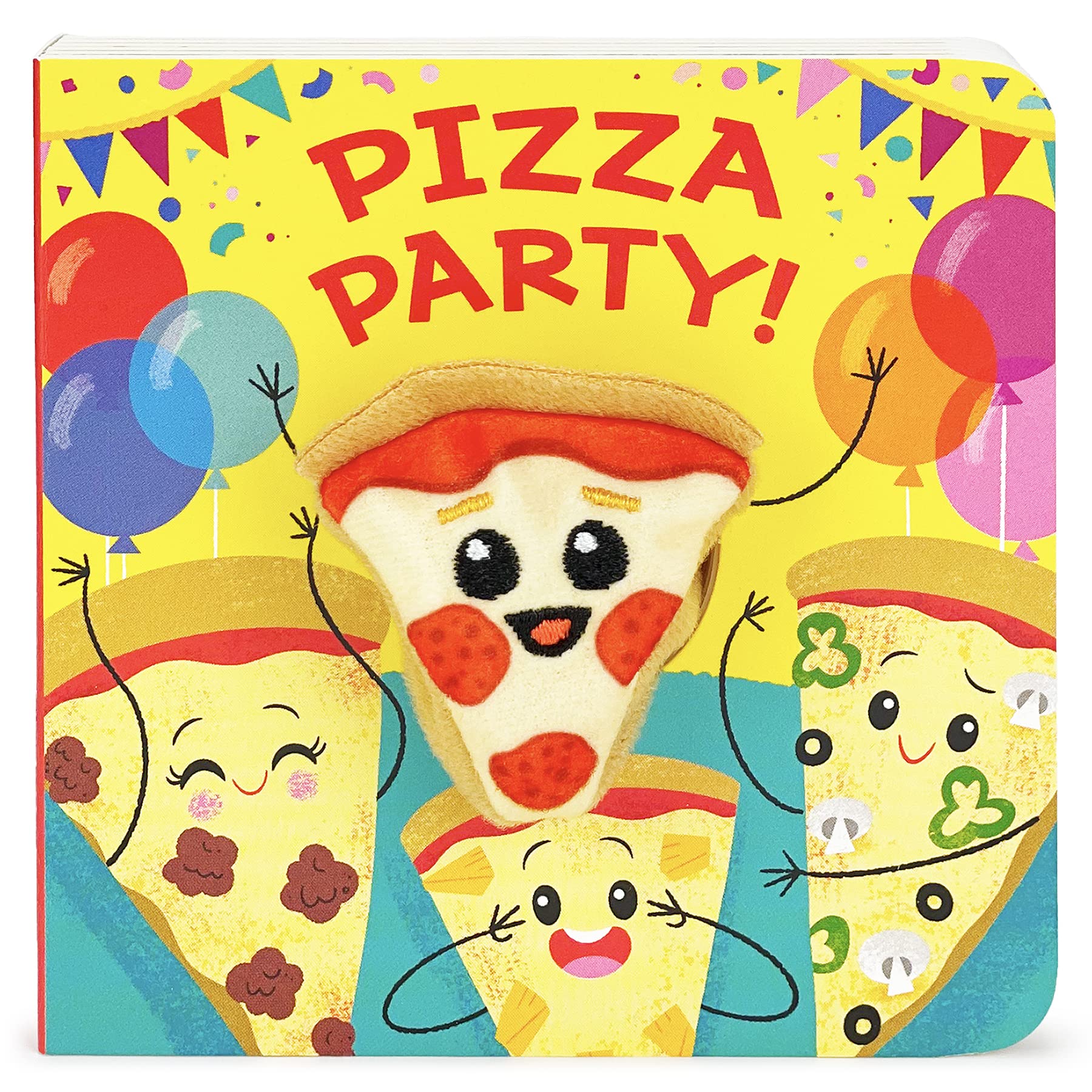Pizza Party! Finger Puppet Board Book - Twinkle Twinkle Little One