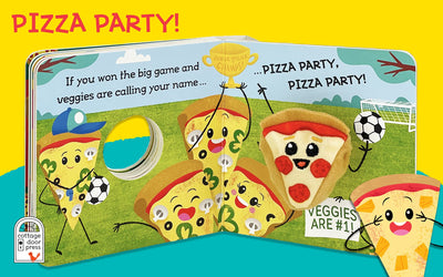 Pizza Party! Finger Puppet Board Book - Twinkle Twinkle Little One