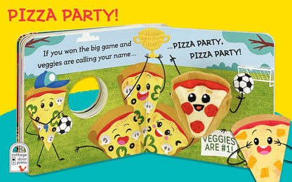 Pizza Party! Finger Puppet Board Book - Twinkle Twinkle Little One