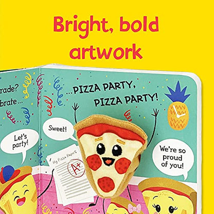 Pizza Party! Finger Puppet Board Book - Twinkle Twinkle Little One
