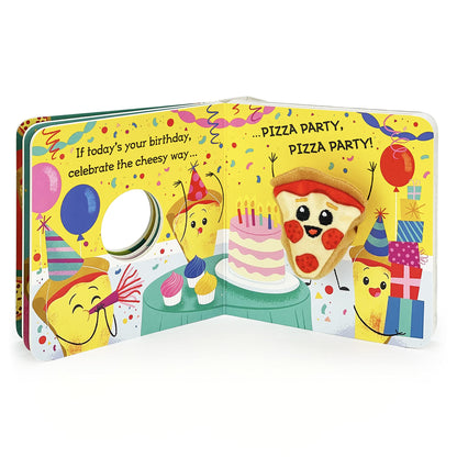 Pizza Party! Finger Puppet Board Book - Twinkle Twinkle Little One