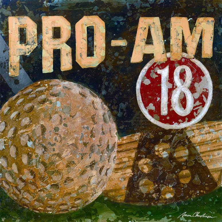 Pro-Am Golf Canvas Wall Art