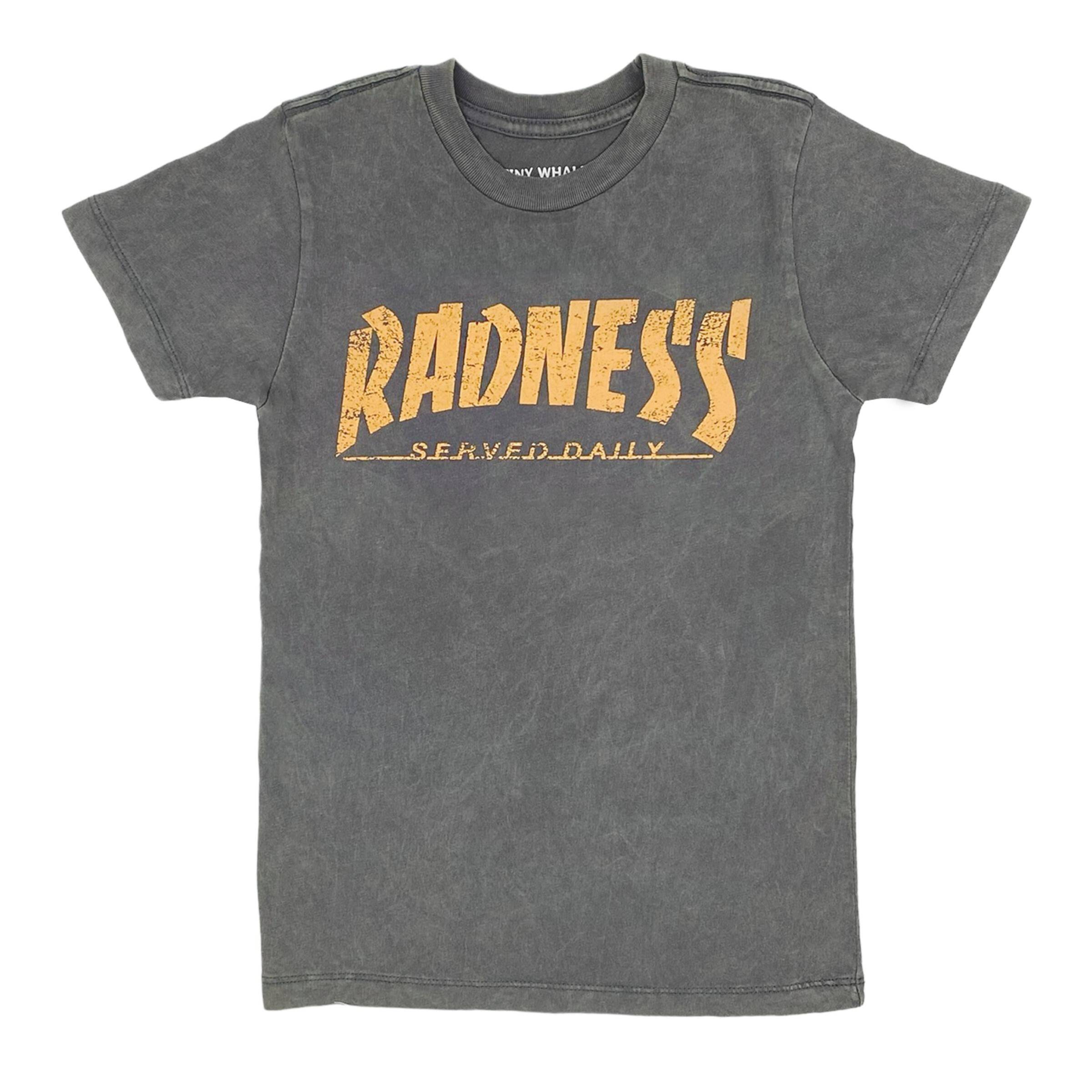 Tiny Whales Radness Mineral Black T-Shirt - Twinkle Twinkle Little One