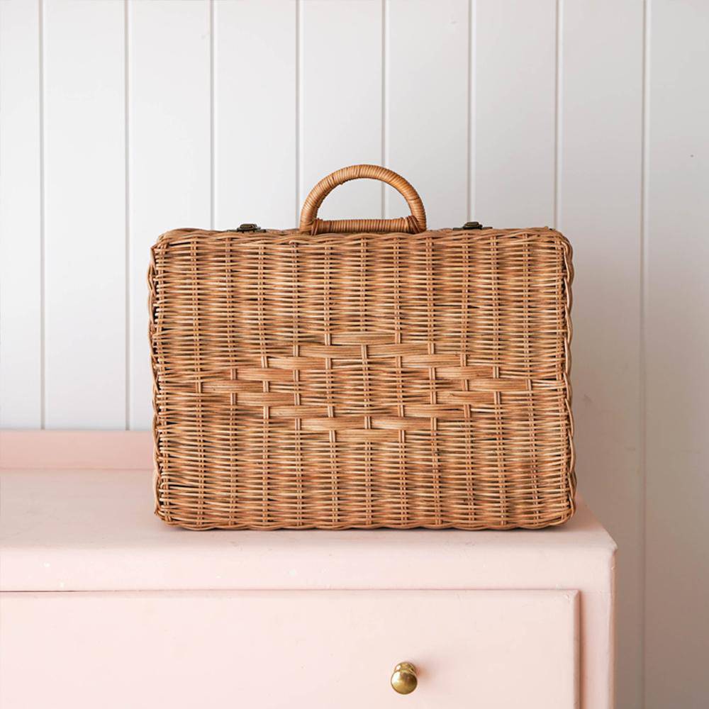 Rattan Toaty Trunk - Natural - Twinkle Twinkle Little One