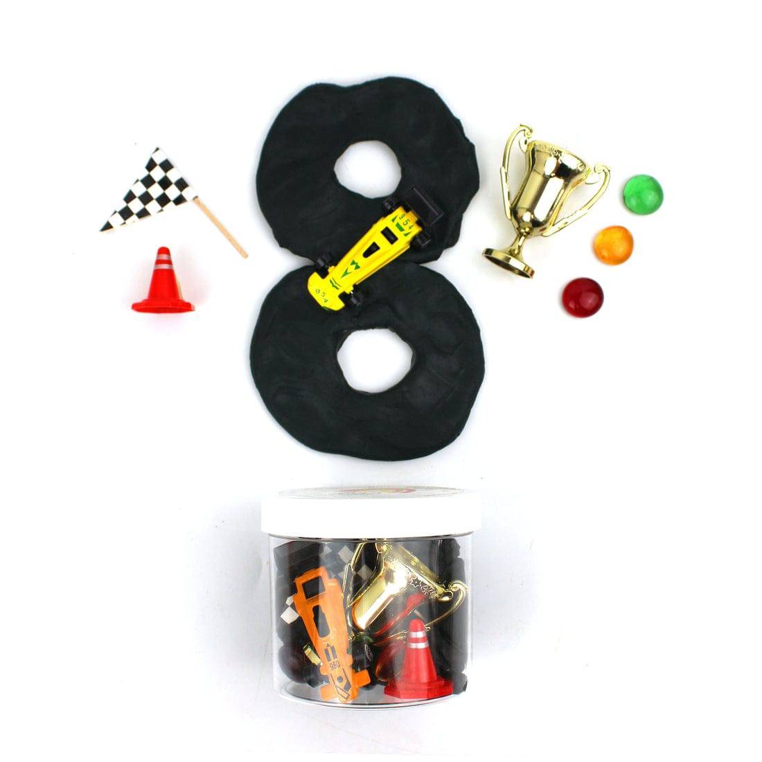 Race Car Track Play Dough-To-Go Kit - Twinkle Twinkle Little One