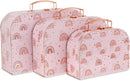 Set of 3 Suitcases - Boho Rainbow - Twinkle Twinkle Little One